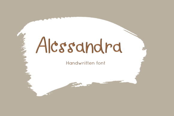 Alessandra Font Poster 1