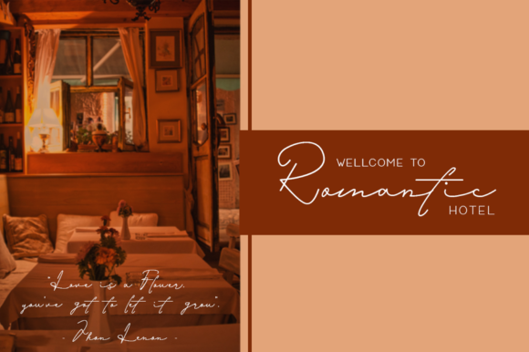 Alexandria Rose Font Poster 3