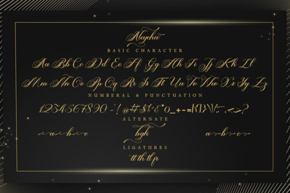 Aleycha Font Poster 5