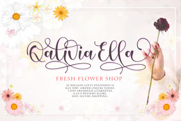 Aliefba Font Poster 4