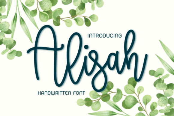 Alisah Font Poster 1