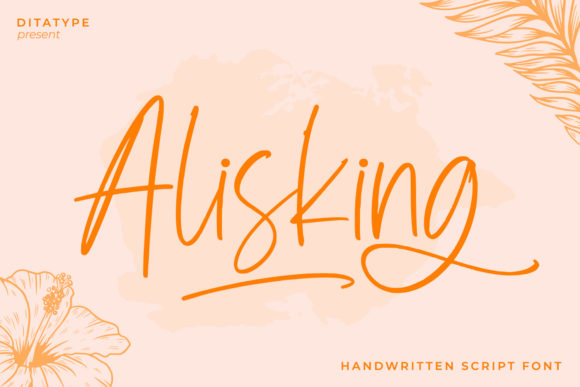 Alisking Font Poster 1