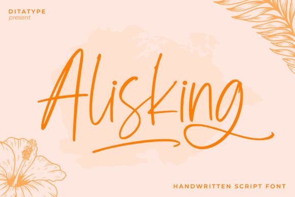 Alisking Font Poster 1