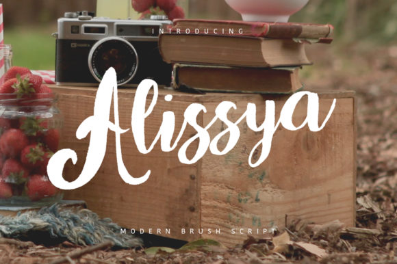 Alissya Font Poster 1