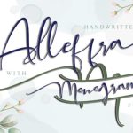 Alleffra Font Poster 1