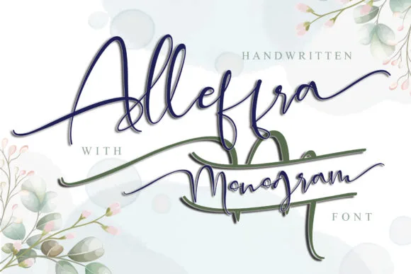 Alleffra Font Alleffra Font Poster 1