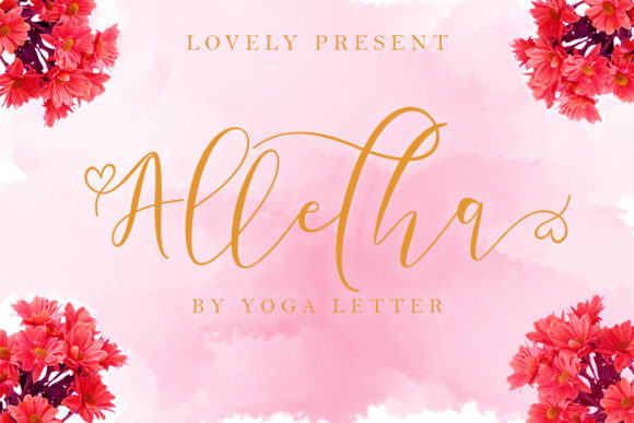 Alletha Font Poster 1