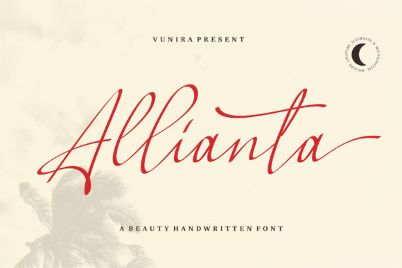 Allianta Font Poster 1