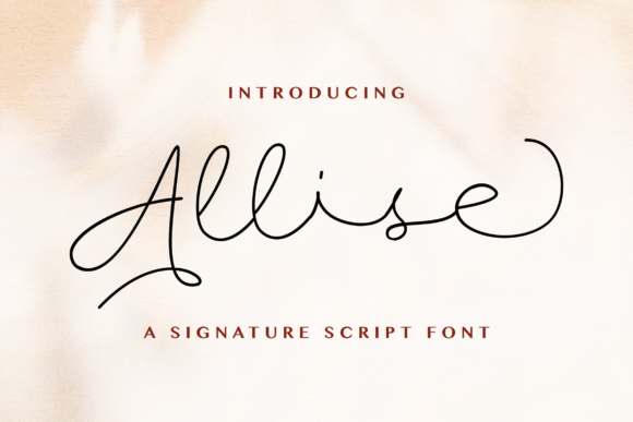 Allise Font