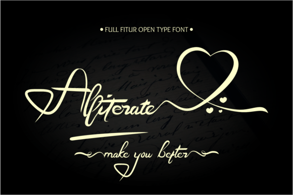 Alliterate Font