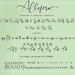 Allofera Font Poster 8