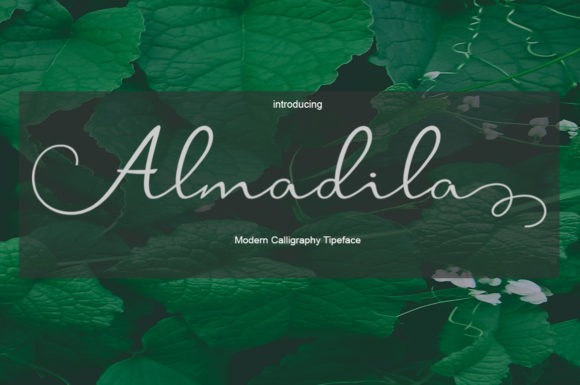 Almadila Font Poster 1