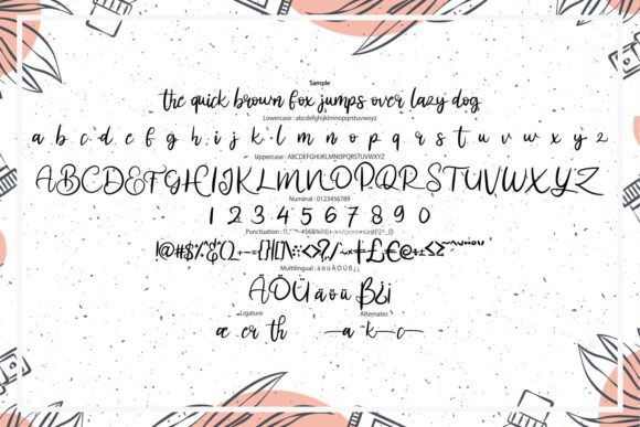 Almanak Font Poster 6