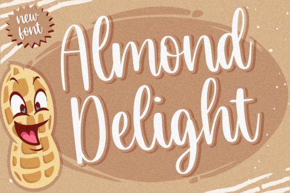 Almond Delight Font Poster 1