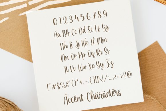 Almond Delight Font Poster 5