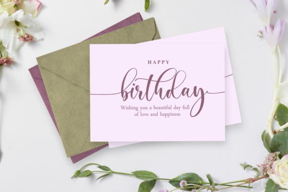Almond Whisp Font Poster 2
