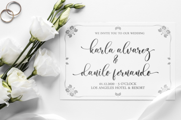 Almond Whisp Font Poster 3