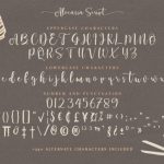 Alocasia Font Poster 11