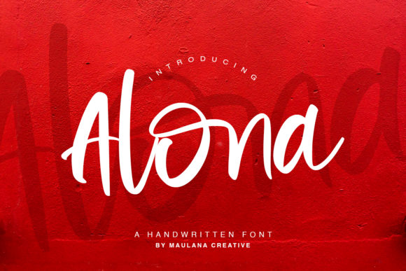 Alona Font Poster 1