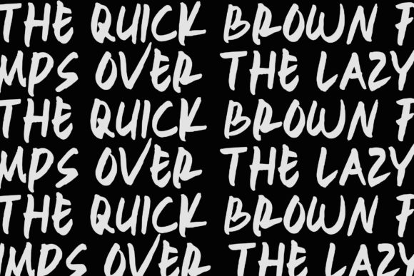 Aloska Font Poster 4