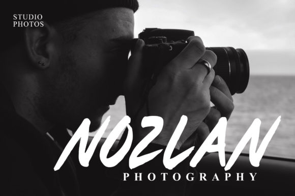 Aloska Font Poster 7