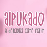 Alpukado Font Poster 1