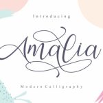 Amalia Font Poster 1