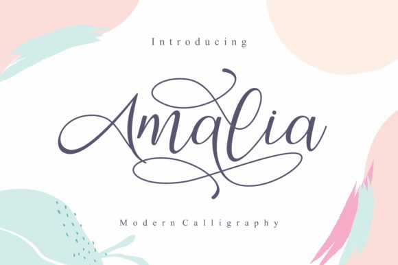 Amalia Font Poster 1