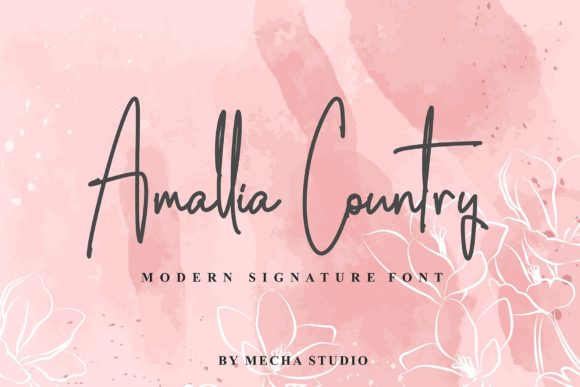 Amalia Country Font