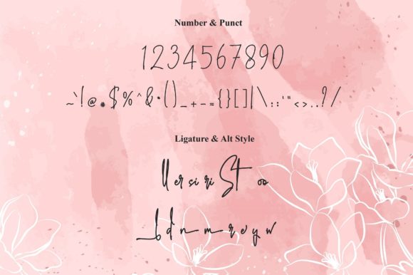 Amalia Country Font Poster 2