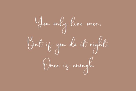 Amalia Salvatore Font Poster 2