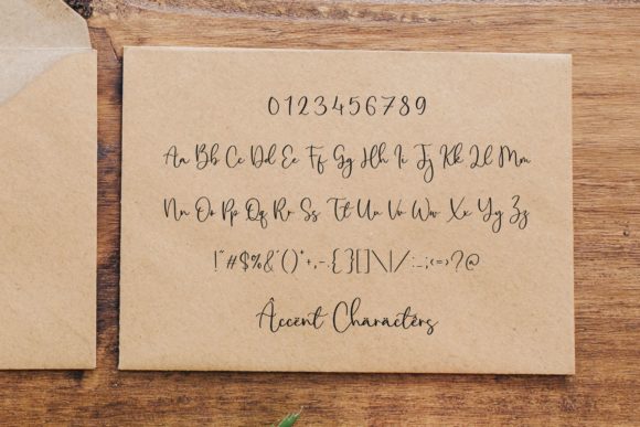 Amalia Salvatore Font Poster 6