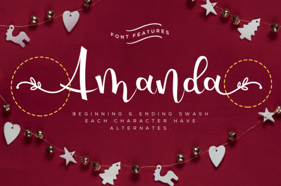 Amanda Font Poster 5