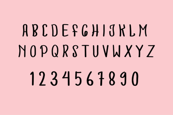 Amanda Font Poster 6