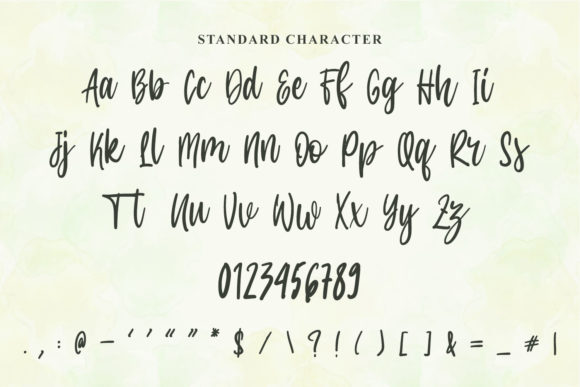 Amanda Jasmine Font Poster 4