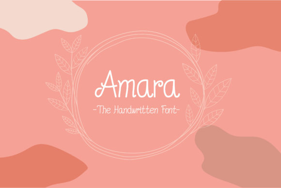 Amara Font Poster 1