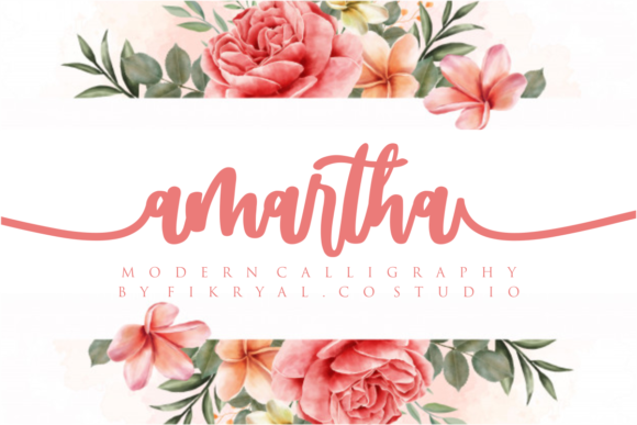 Amartha Font Poster 1