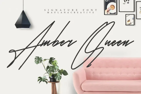 Amber Queen Font Amber Queen Font Poster 1