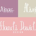 Amelia Jones Font Poster 9