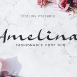Amelina Font Poster 1