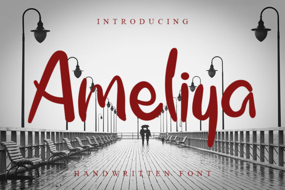 Ameliya Font Poster 1