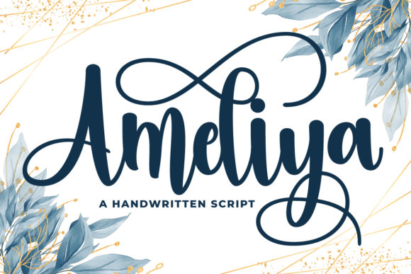 Ameliya Font Poster 1