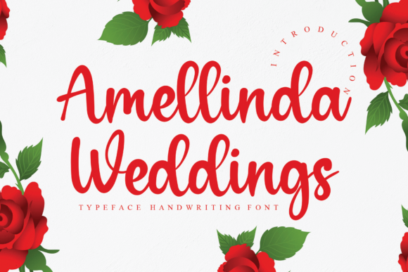 Amellinda Weddings Font