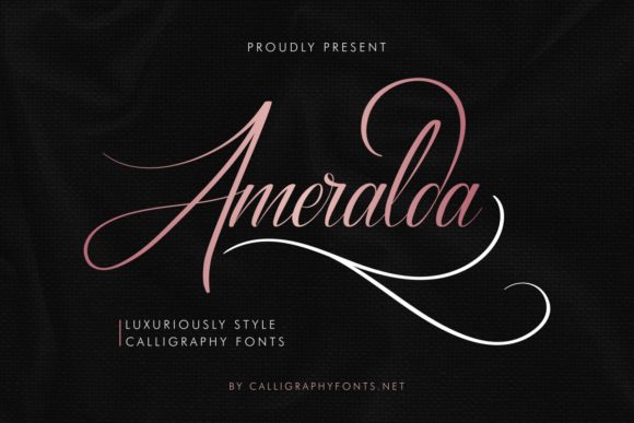 Ameralda Font Poster 1