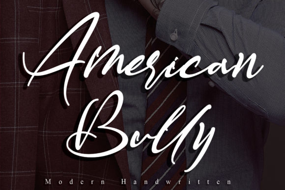American Bully Font Poster 1