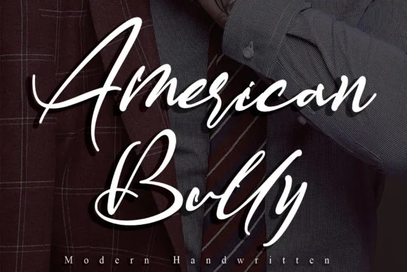American Bully Font American Bully Font Poster 1