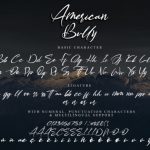 American Bully Font Poster 8