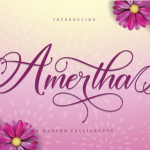 Amertha Font Poster 1