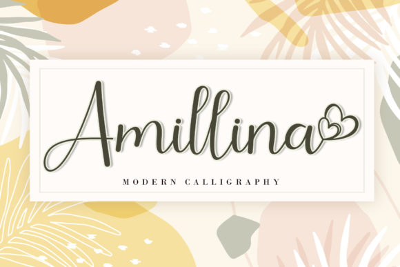 Amillina Font Poster 1