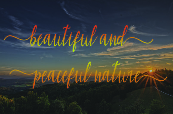 Amira Font Poster 5